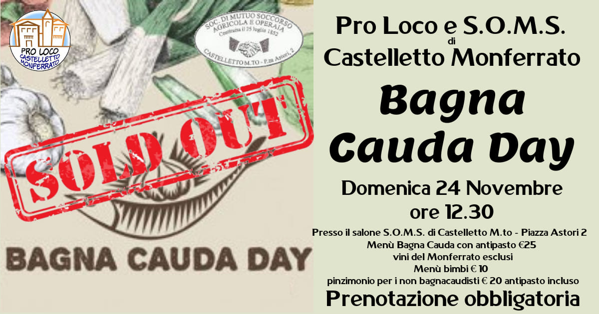 Bagna Cauda Day 2019