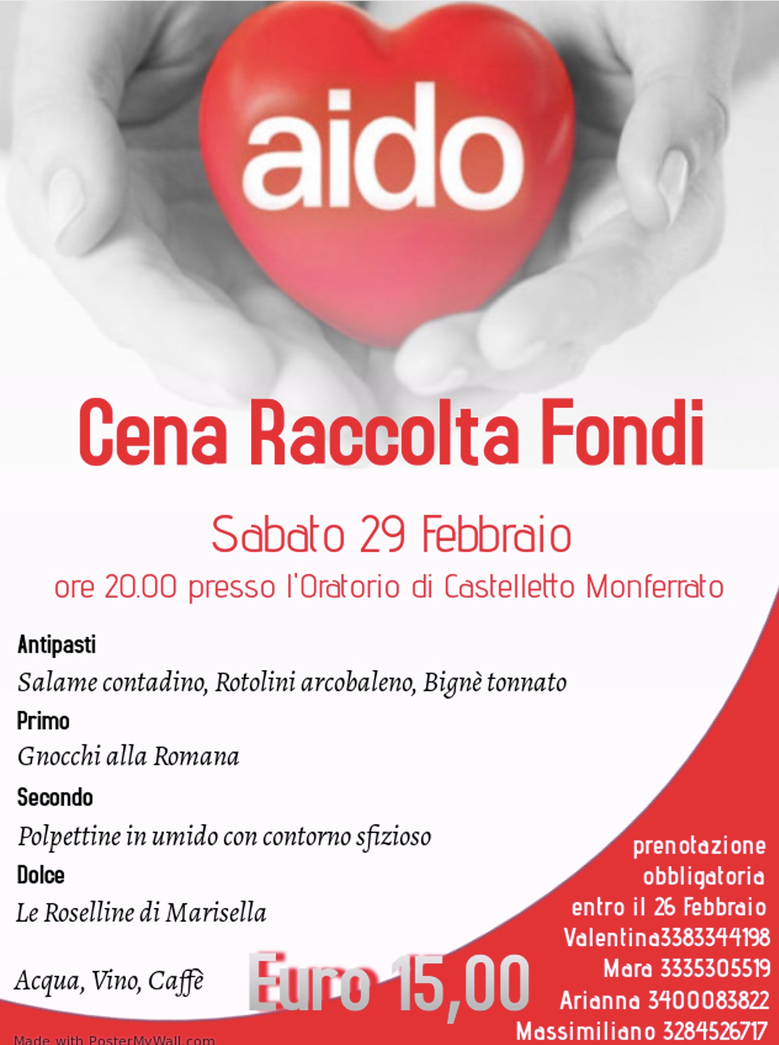 Cena di Raccolta Fondi AIDO