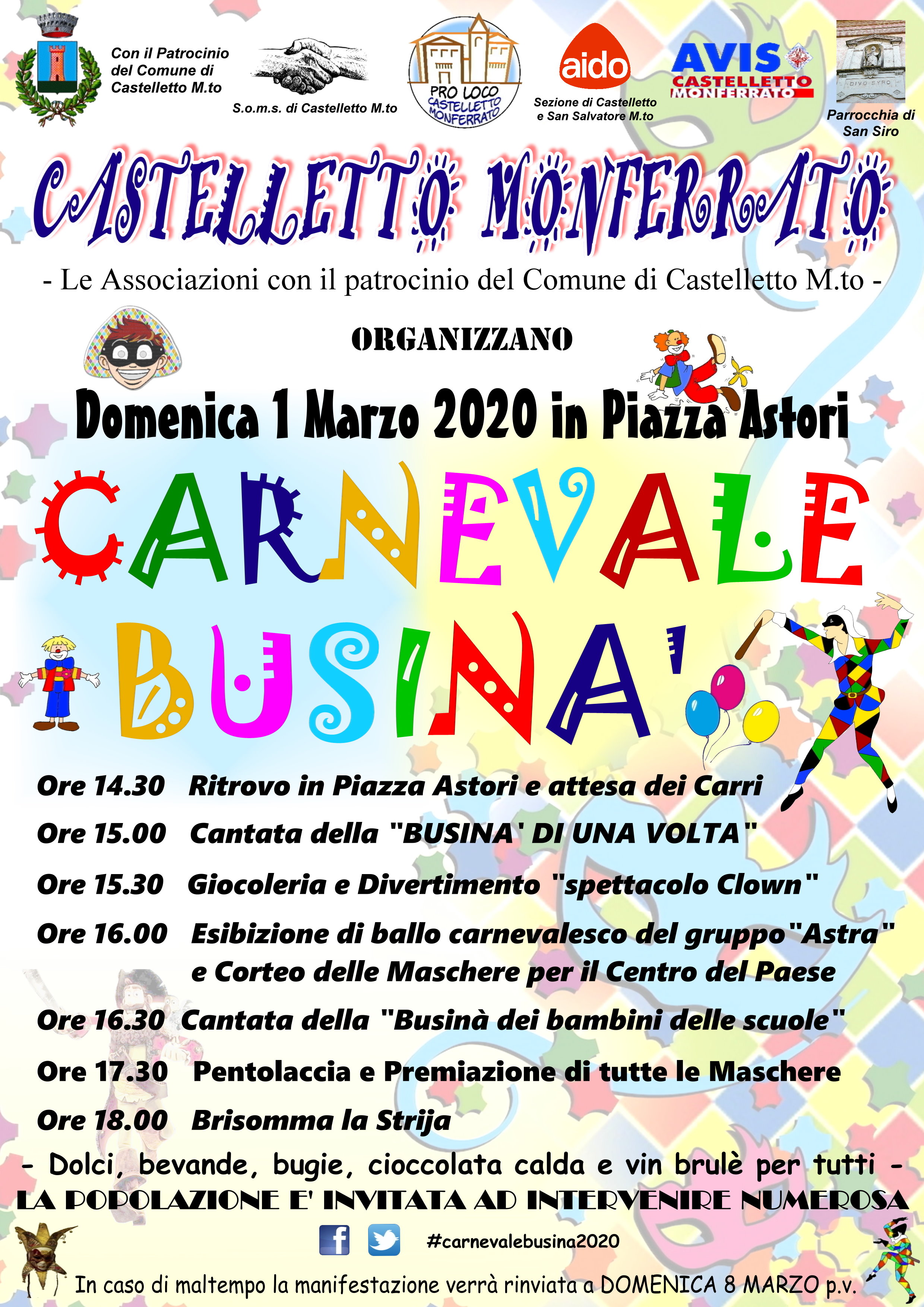 Carnevale "Businà" 2020