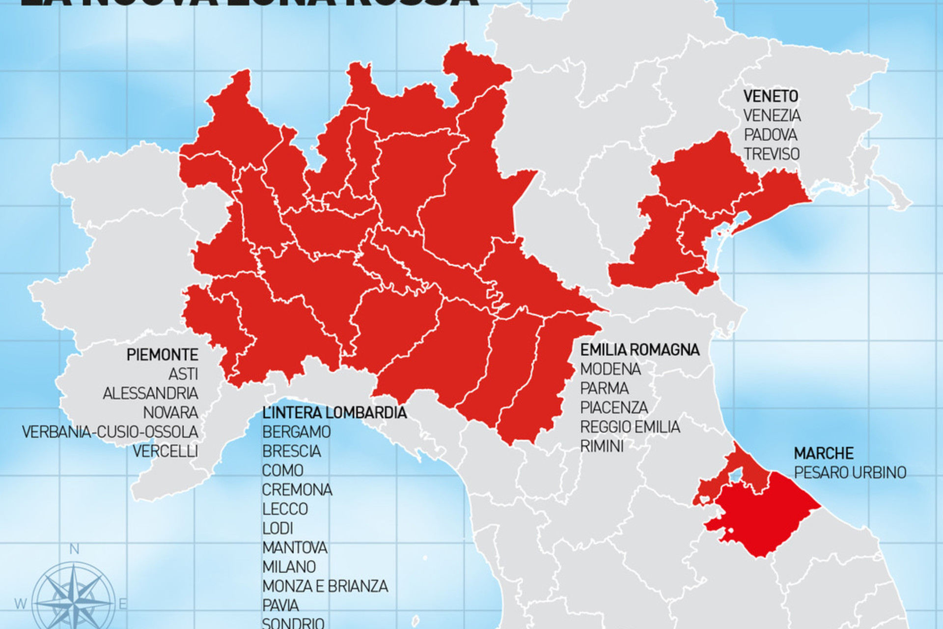 Coronavirus Provincia Di Alessandria In Zona Rossa Comune Di Castelletto Monferrato